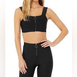 Alo Yoga Fast Bra & Legging Set in Black